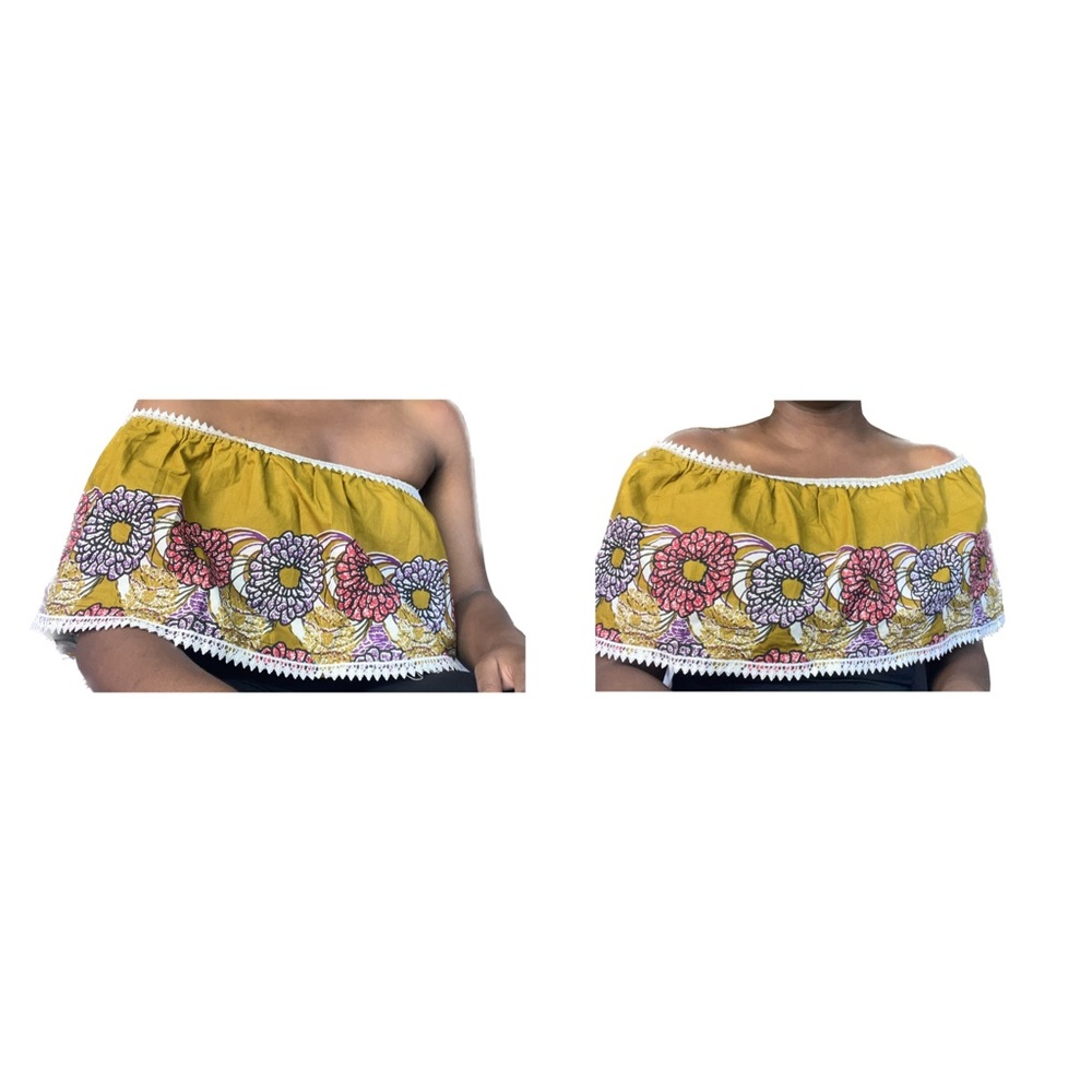 African Print Dress Adornment / Shawl Wrap